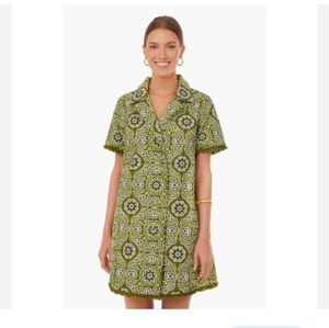 Tuckernuck Moss Medallion Marley shift dress. XL. NWT